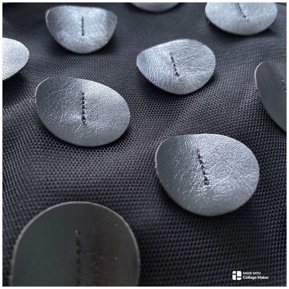 Anthropologie Eva Franco Black Open Front Cardigan Jacket Size M (oversized) - Picture 10 of 11